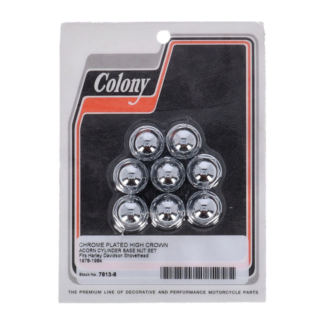 Colony Cyl Base Nut Kit 78-84 B.T.