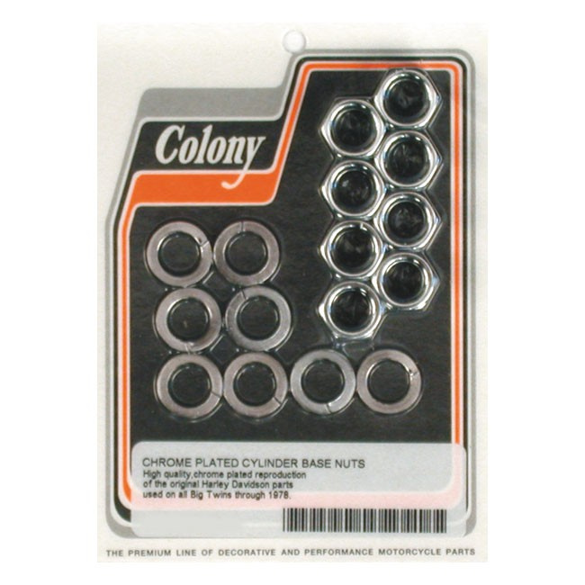 Colony Cyl Base Nut Kit 30-78 B.T.