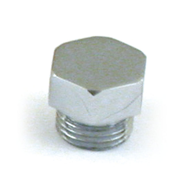Colony, Timing/Drain Plug. Hex Head. Chrome Timing Plug: 38-99 B.T. (E