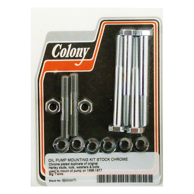 Colony Oil Pump Mount Kit, Oem Style 68-78 B.T.