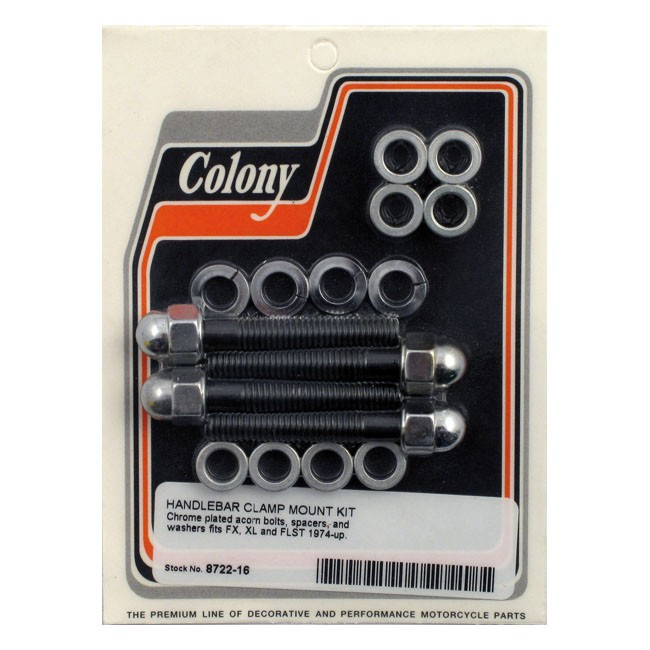 Colony H/B Top Clamp Mount Kit, Acorn 73-99 B.T., Tc, Xl (Excl. Flt)(N