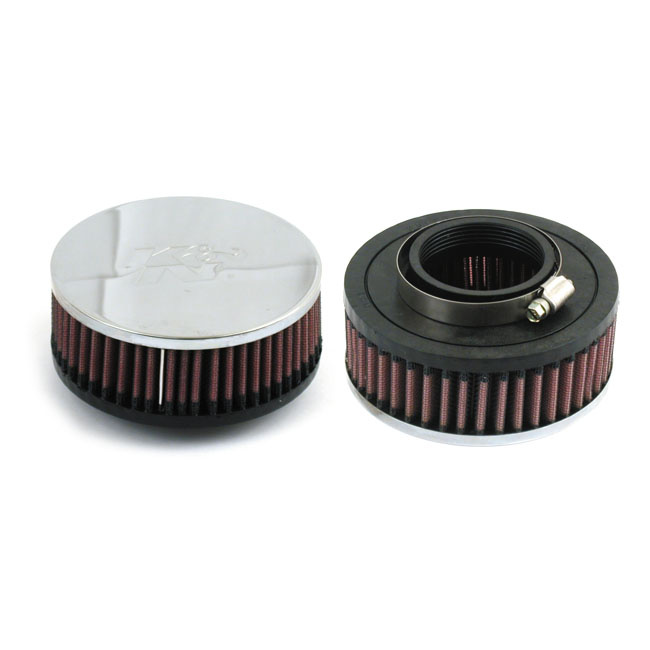 K&N, Air Cleaner Assembly. 51Mm Diameter 38Mm Mikuni Round Slide Carbu