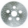 Brake rotor stainless drilled, 10 78-83 XL Sportster, 77-83 FX, FXR Brake rotor stainless drilled, 10 78-83 XL Sportster, 77-83 FX, FXR