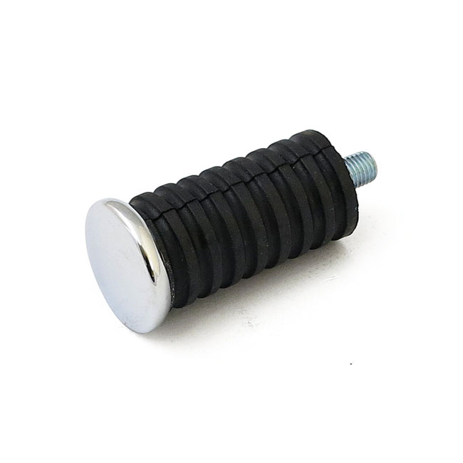 Shift Peg, Chrome End Cap Most H-D With 5/16-24 Threads
