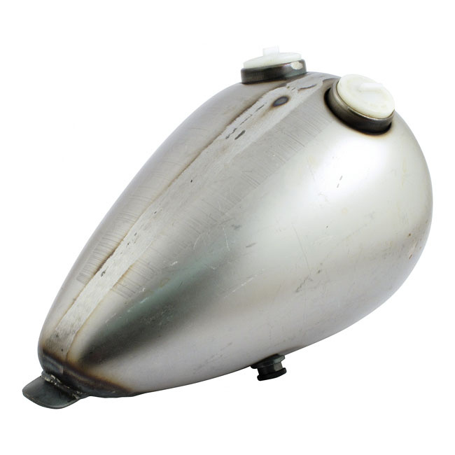 Rebel Gas Tank, 2.2 Gallon. Dual Gas Cap Universal