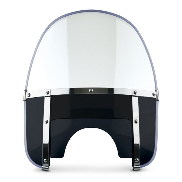 NC Beaded Heavy DutyT Windshield - Black 49-59 FL, 87-17 FL Softail, 8