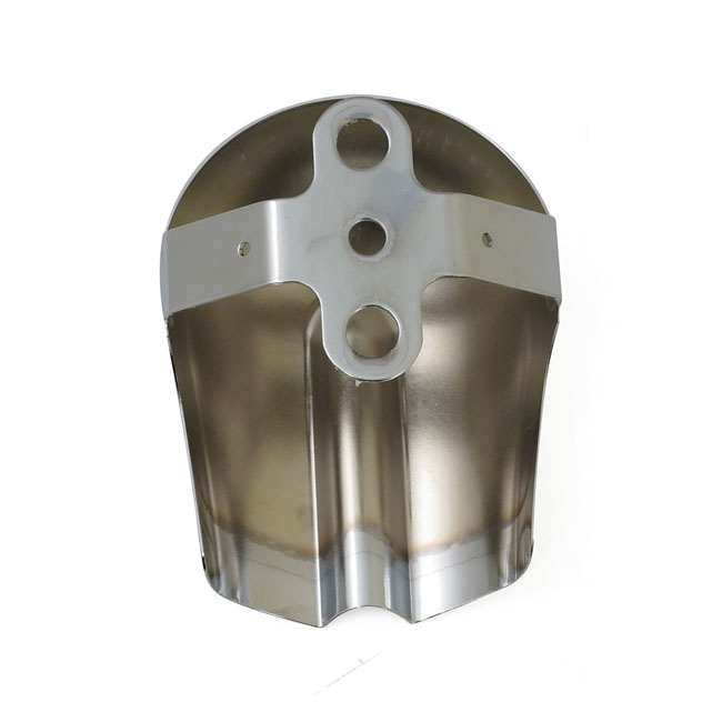 Cvo Horn Cover. Chrome 93-23 B.T., Xl With Side Mounted Horns, L84-94