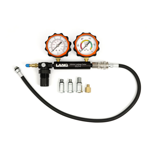 Lang Tools, Dual Gauge Leak Down Tester Univ. Used To C