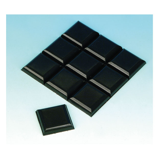 James, Jiffy Stand Bumper Pads 70-86 4-Sp B.T., 84-88 Softail