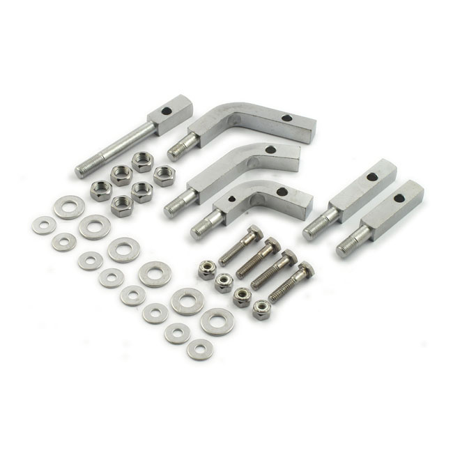 Floorboard Mounting Bracket Kit 41-64 Fl With Steel Primary