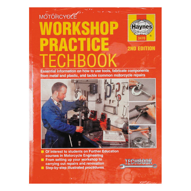 Haynes Motorcycle Practice Tech Book Univ.