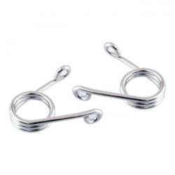 Scissor Solo Seat Springs, Chrome 3 Inch