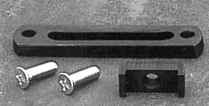 Justerings platta/mutter/skruvar, B/T 65-06 alu.trans