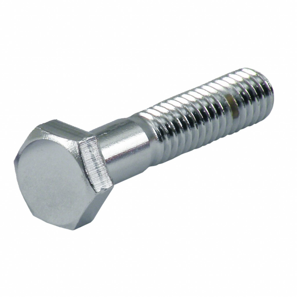 Chrome hex bolt 1/2 inch-13 x 1 1/2