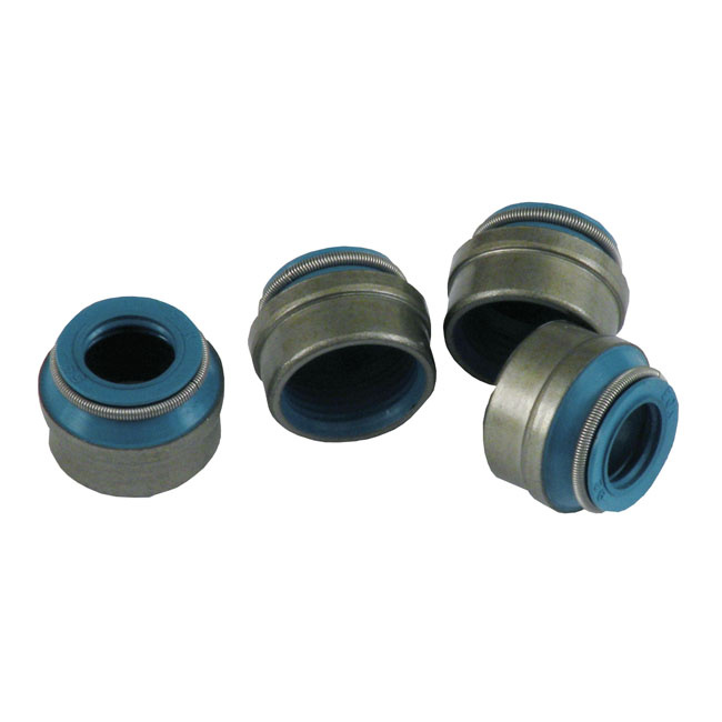 Kpmi, Int/Exh. Valve Guide Seal Kit. Viton 84-99 Evo B.T., 99-04 Twin