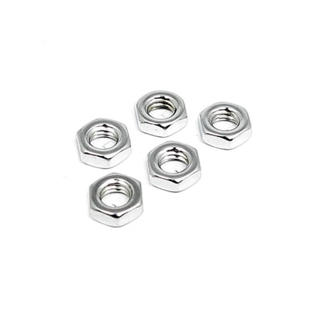 5/16-24 jam nut chrome