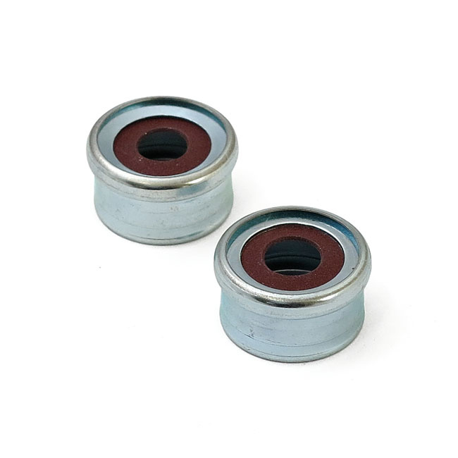 Kpmi, Int/Exh. Valve Guide Seal Set. Viton 48-65 Panhead, 66-E79 Shove