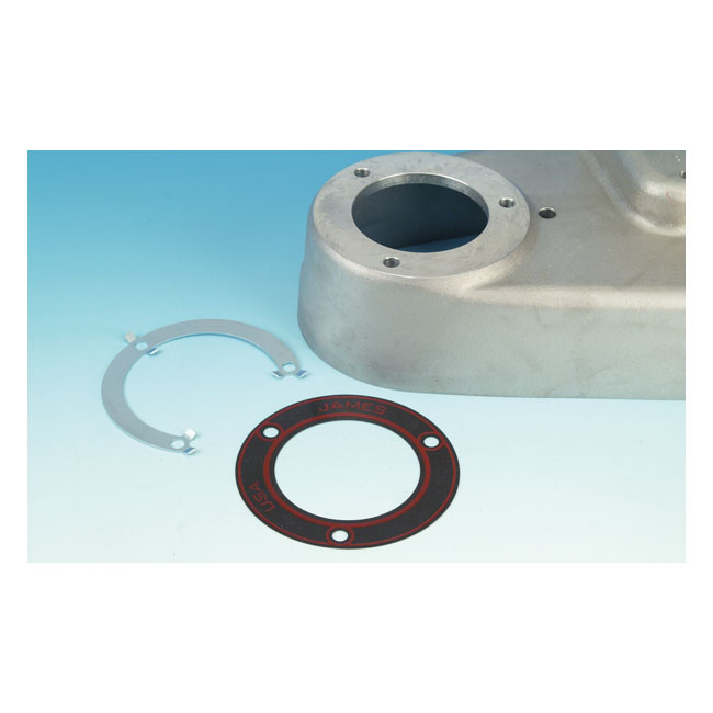 James, Gasket & Lock Plate Kit. Crankcase To Inner Primary 65-69 B.T.