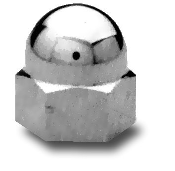 Kupolmutter motordrev 55-upp,�ppen belt