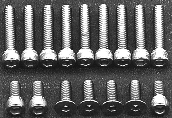 Skruvsats, insex, aluminiumtransk�pa FL/FX 65-85 4-vxl