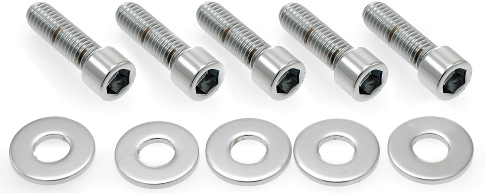 Skruvsats kedjedrev bak, B/T 73-98 & XL 79-90 m. gjutna hjul/skiva