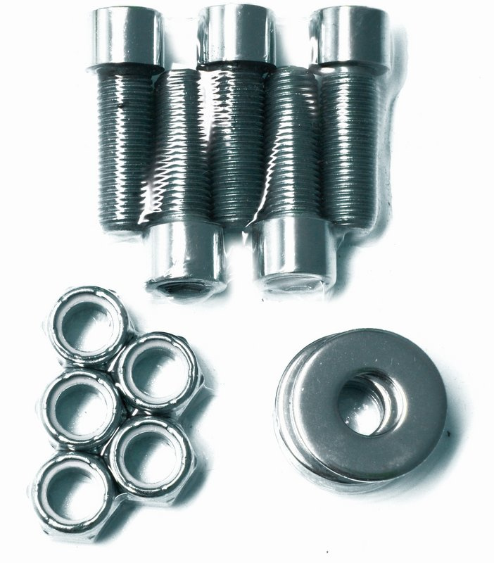 Bultsats kedjedrev 73-86 ekerhjul, rostfri