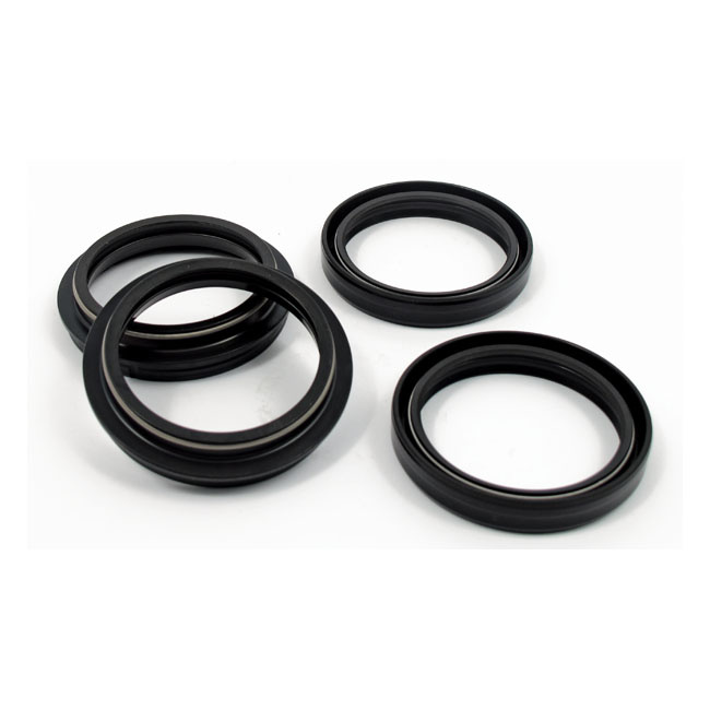 All Balls Racing, Fork Seal & Dust Seal Kit. 49Mm Forks H-D: 18-24 Sof