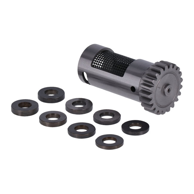 S&S, steel breather valve & spacer set. STD. L77-99 B.T.(NU)(EXCL.TC)