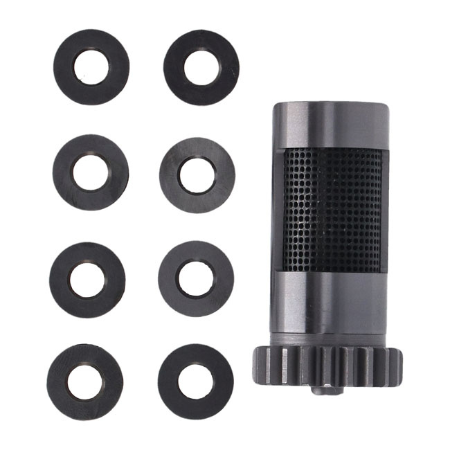 S&S, steel breather valve & spacer set. STD. L77-99 B.T.(NU)(EXCL.TC)