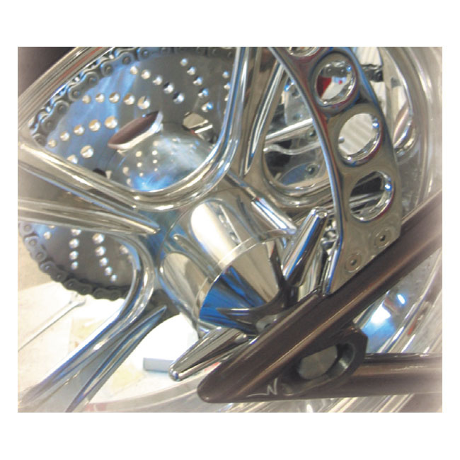 K-Tech Spinner Wheel Hub Cover Upto 1999 H-D With After