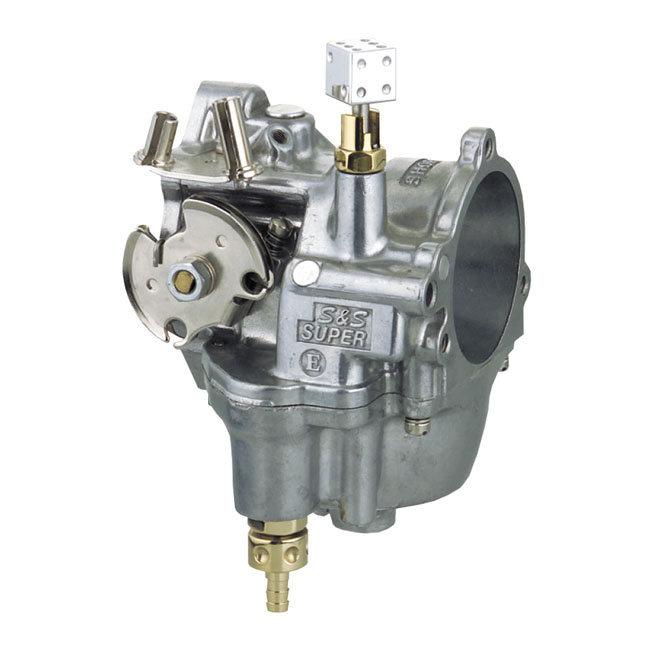 Kustom Tech, In-Line Fuel Valve For S&S E/G Carb. Brass S&S Super E/G