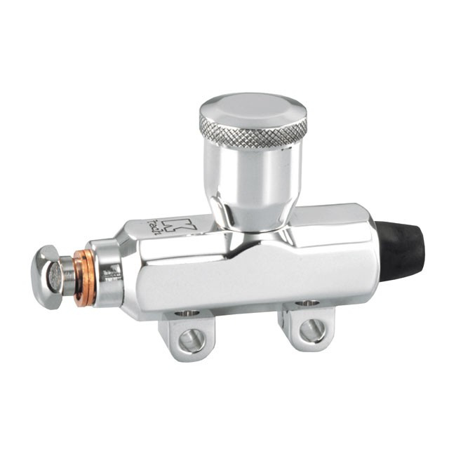 K-Tech, Custom Rear Master Cylinder Hydraulic. Polished