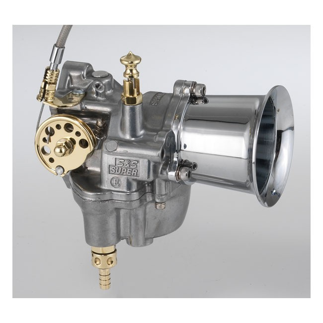 Kustom-Tech, Brass Throttle Accent S&S E/G Carb S&S Super E/G With Sin