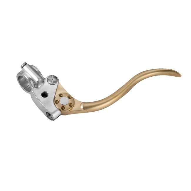 K-Tech, Deluxe Mechanical Clutch Lever Assembly. Brass/