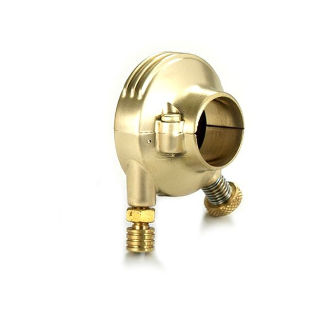 K-Tech Deluxe External Throttle Housing. Satin Brass Fo