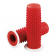 K-Tech, Kustom Rubber Grips. Red With White Flange 74-2