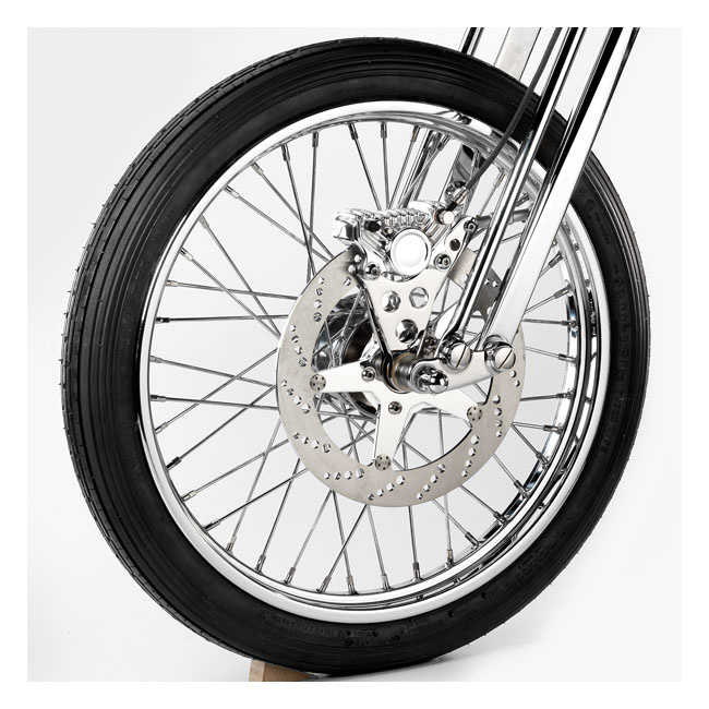 K-Tech Super Freni Front Caliper Bracket. Polished H-D