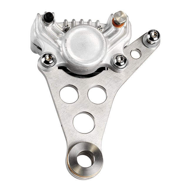 K-Tech Super Freni Front Caliper Bracket. Raw H-D Sprin