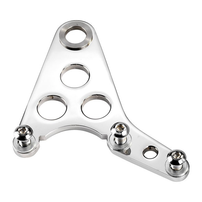 K-Tech Super Freni Rear Caliper Bracket. Polished Rigid