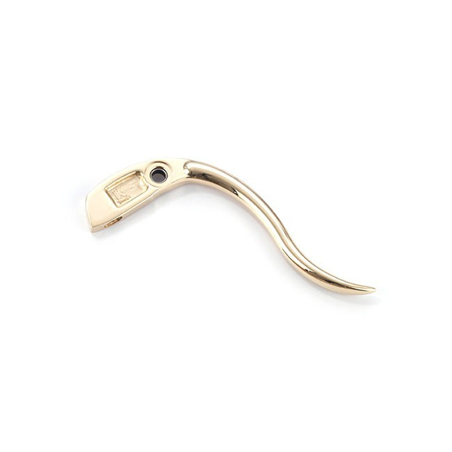 K-Tech Repl Lever For Retro Inverted H/B  Polish Brass