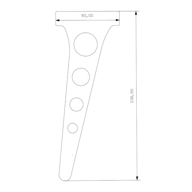 K-Tech Anchor Bracket Custom  Stainless Steel, For Mini