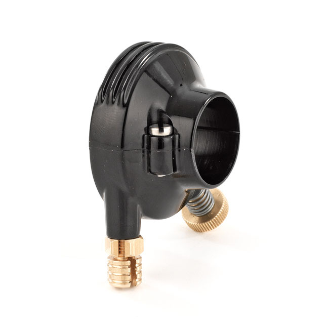 K-Tech Deluxe External Throttle Housing. Black Aluminum 1