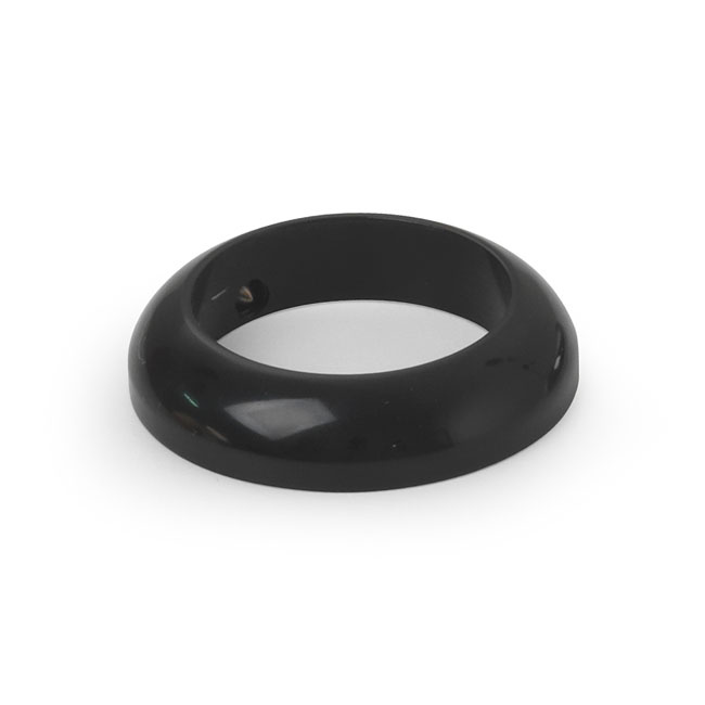 K-Tech, Handlebar Grip Rings. Black  Black Anodized Alu