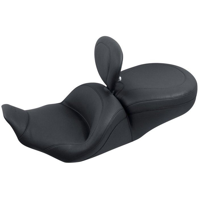 Mustang, Lowdown Touring seat. With rider backrest 97-07 FLHR, 06-07 F
