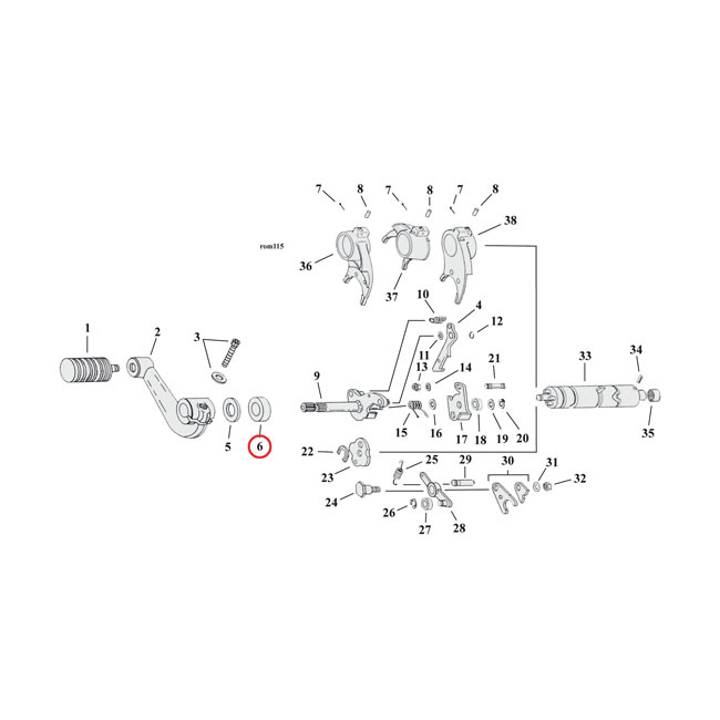 P-box v�xelf�raraxel B/T 84-86/XL 86-05