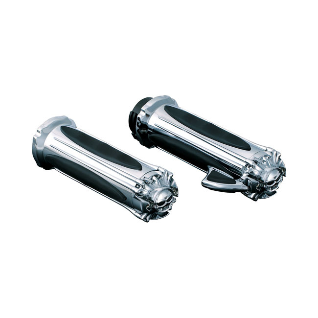 Kuryakyn Zombie Grips 81-21 H-D With Dual Throttle Cables (Excl. Stree