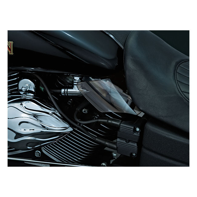 Kuryakyn, Saddle Shield Heat Deflectors 99-17 Dyna