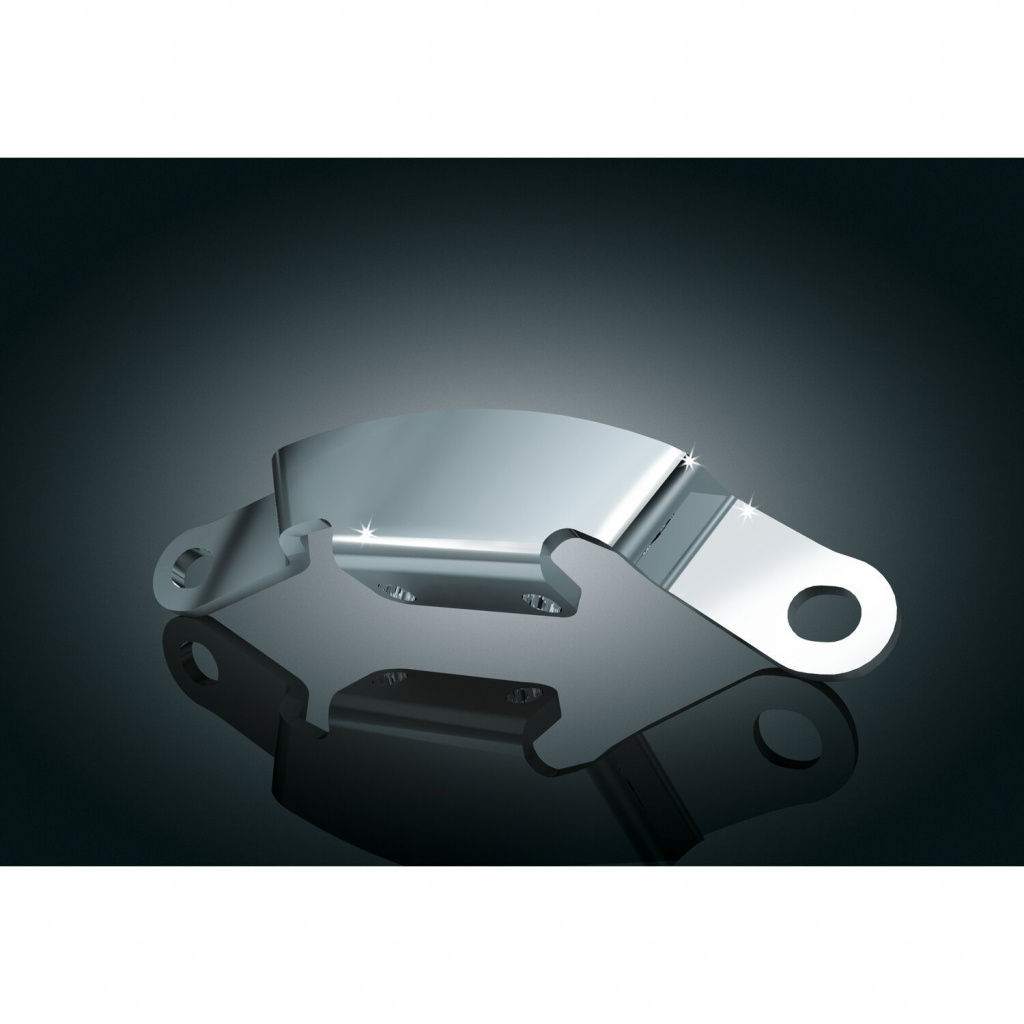Kuryakyn, throttle housing support bracket. Chrome 16-17 Softail, 08-1