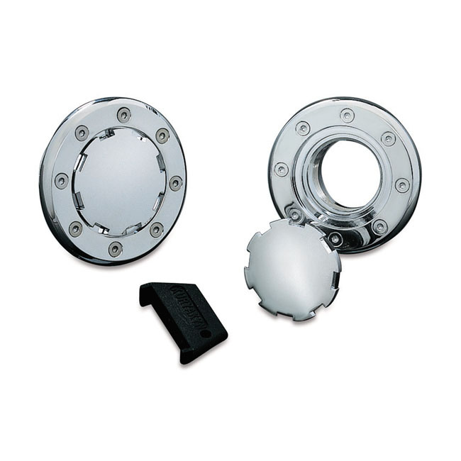 Kuryakyn, Flush Mount Gas Cap 83-18 H-D