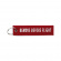 Key Ring Remove Before Flight Red
